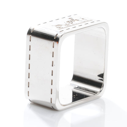 Hermes Palladium Bolduc Scarf Ring 4 of 5