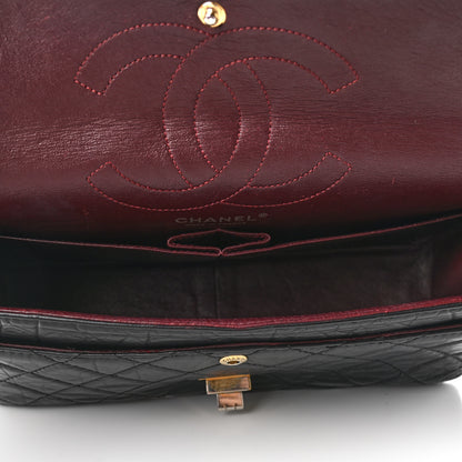 Chanel Aged Calfskin Quilted 2.55 Reissue 226 Flap Navy Blue 5 of 11