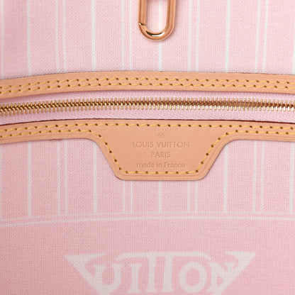 Louis Vuitton Monogram Giant By The Pool Neverfull MM Light Pink 9 of 11
