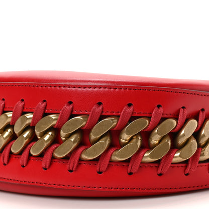Stella McCartney Eco Alter Nappa Medium Frayme Shoulder Bag Red 8 of 8