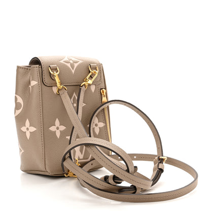 Louis Vuitton Empreinte Monogram Giant Tiny Backpack Tourterelle Cream 4 of 9