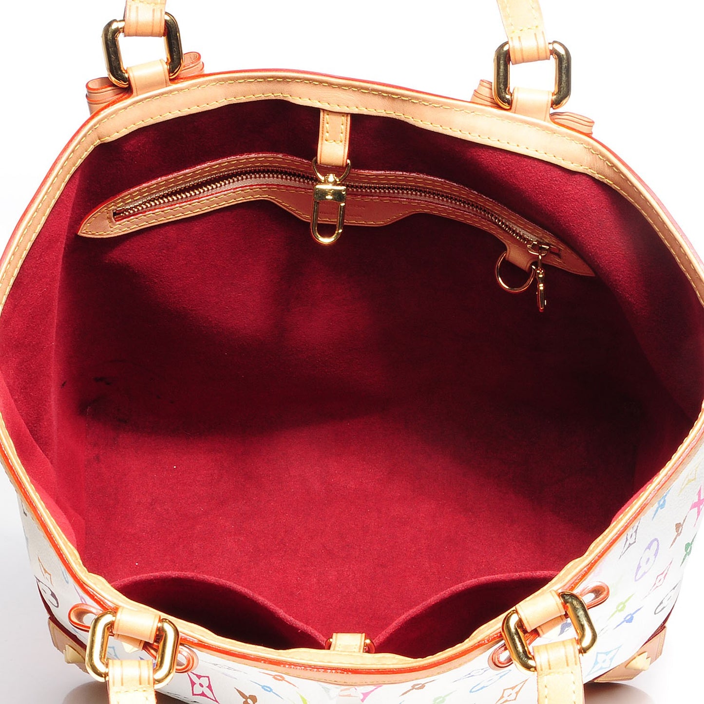 Monogram Multicolor Sharleen GM White