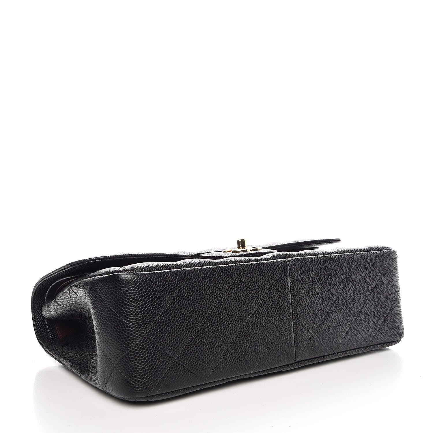 Chanel Caviar Quilted Jumbo Double Flap Black 5 of 9