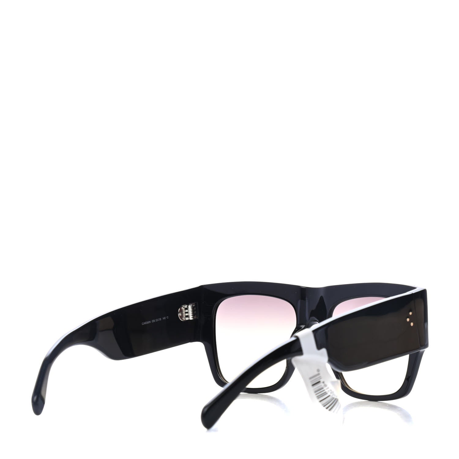 Celine Flat Top Sunglasses CL4056IN Black 4 of 4