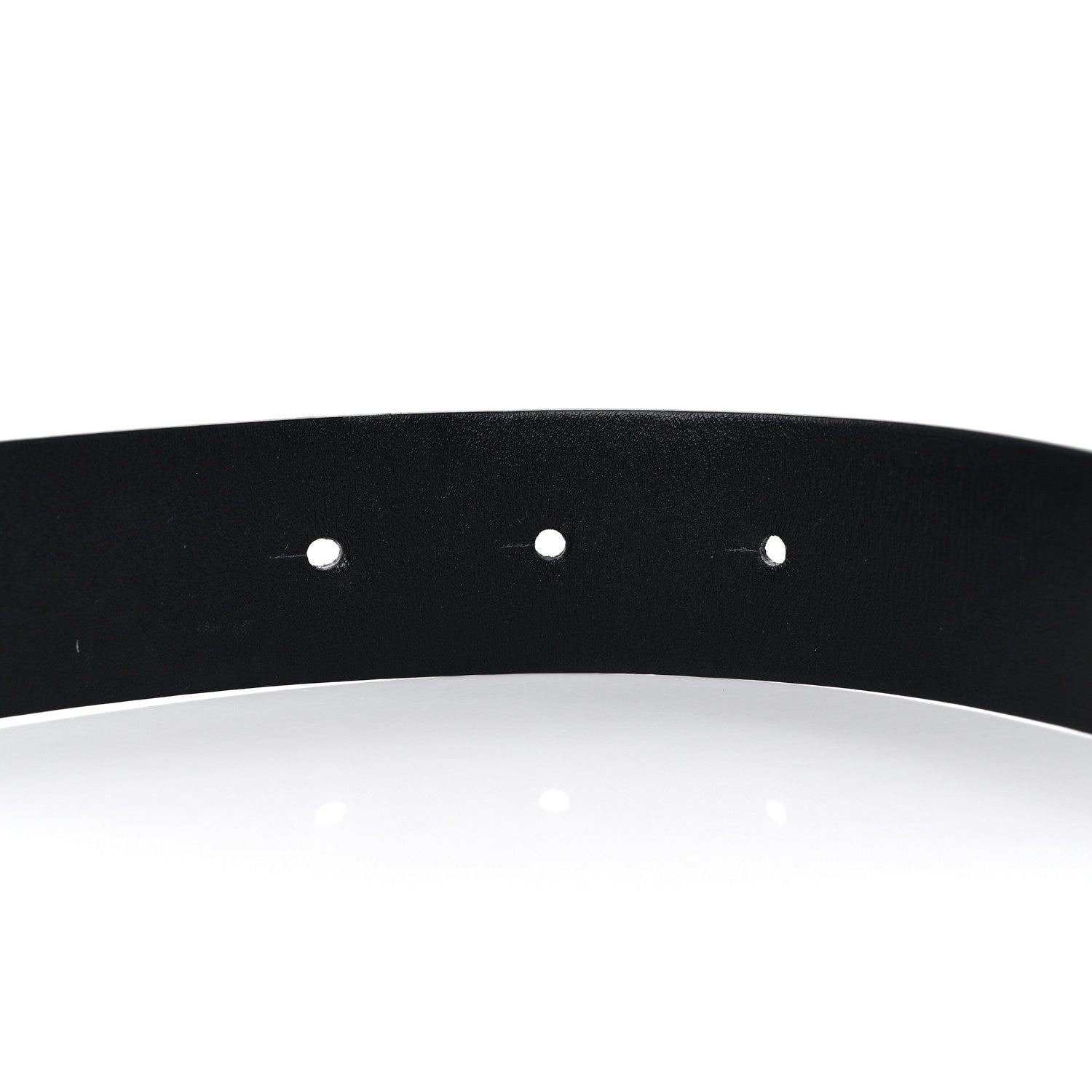 Chanel Calfskin Pearl Crystal CC Belt 85 34 Black 6 of 6
