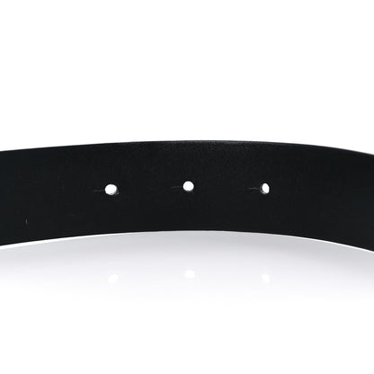 Chanel Calfskin Pearl Crystal CC Belt 85 34 Black 6 of 6