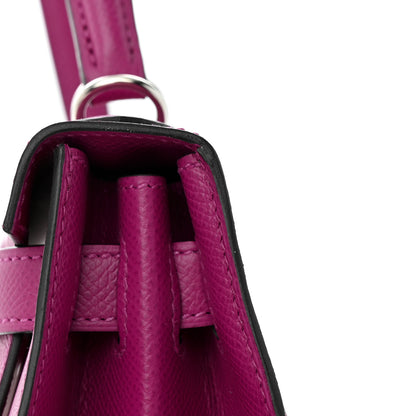 Hermes Epsom Kelly Sellier 28 Rose Pourpre 11 of 14