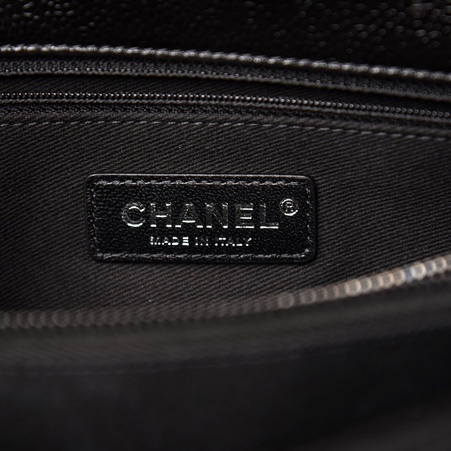 Chanel Caviar Quilted Medium Coco Handle Flap So Black 8 of 11