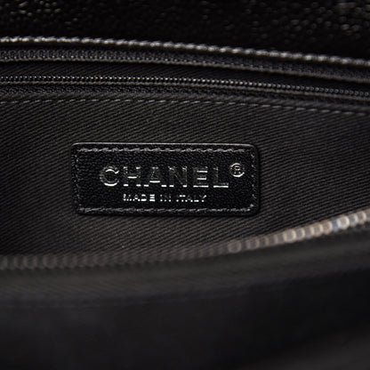 Chanel Caviar Quilted Medium Coco Handle Flap So Black 8 of 11