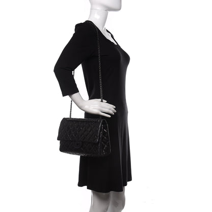 Chanel Aged Calfskin Quilted 2.55 Reissue 226 Flap So Black 2 of 16
