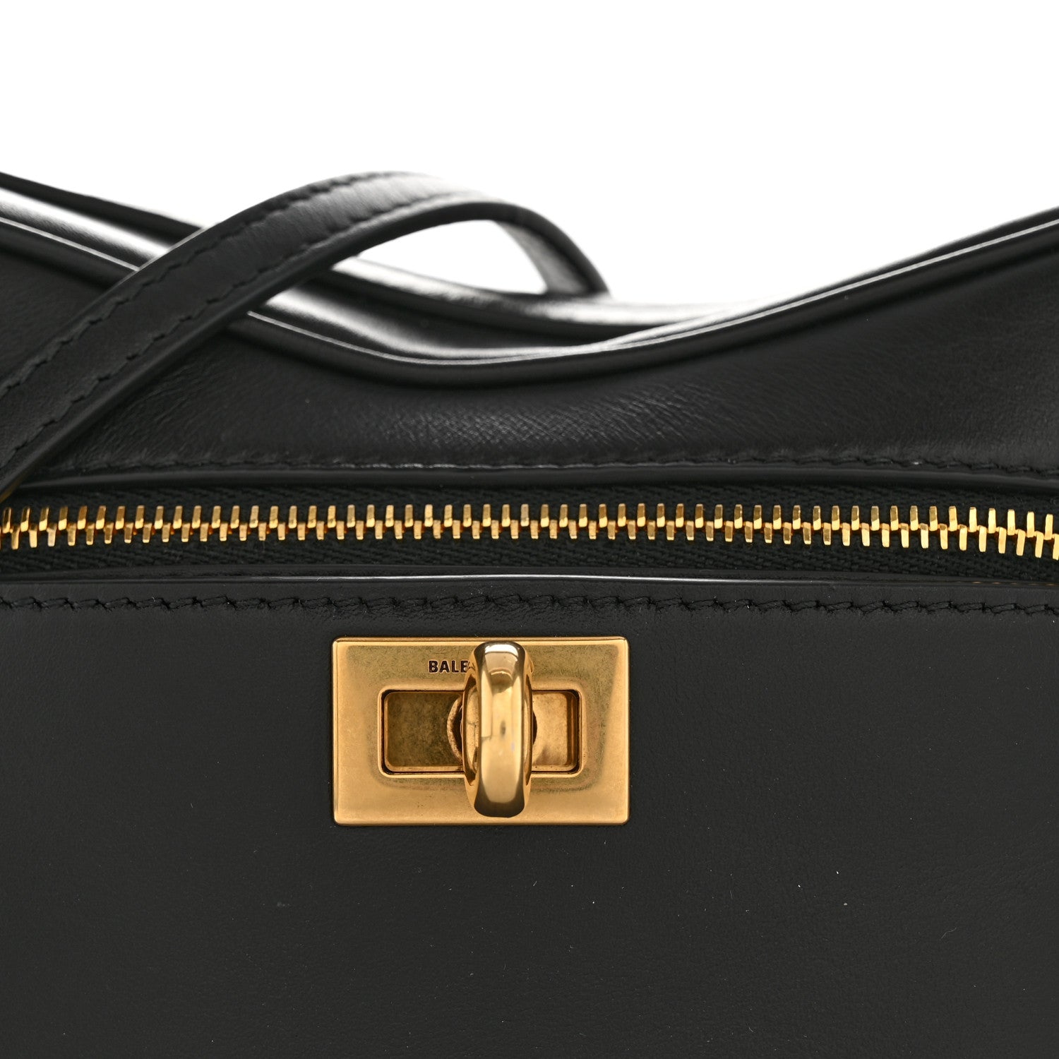 Balenciaga Natural Smooth Calfskin Rodeo Vanity Black 12 of 12