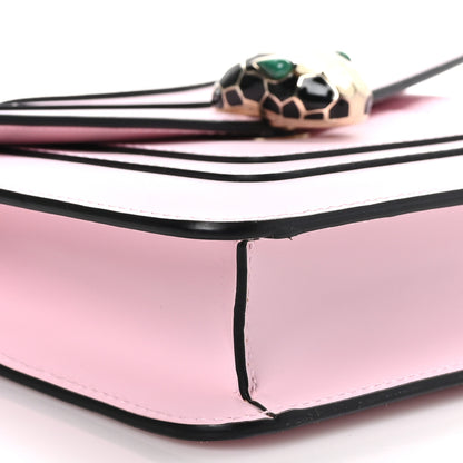Bulgari Calfskin Small Serpenti Forever Snake Strap Crossbody Bag Light Pink 9 of 10