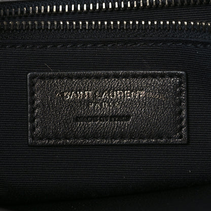 Saint Laurent Crinkled Calfskin Matelasse Monogram Medium Niki Chain Satchel Fog 5 of 5