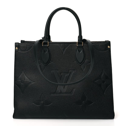 Louis Vuitton Empreinte Monogram Giant Onthego MM Black 1 of 9