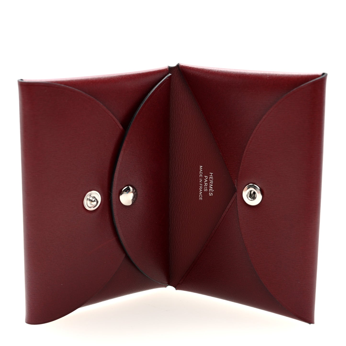 Box Calvi Duo Card Case Rouge H