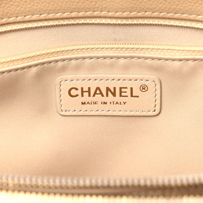 Chanel Caviar Quilted Grand Shopping Tote GST Beige Clair 6 of 10
