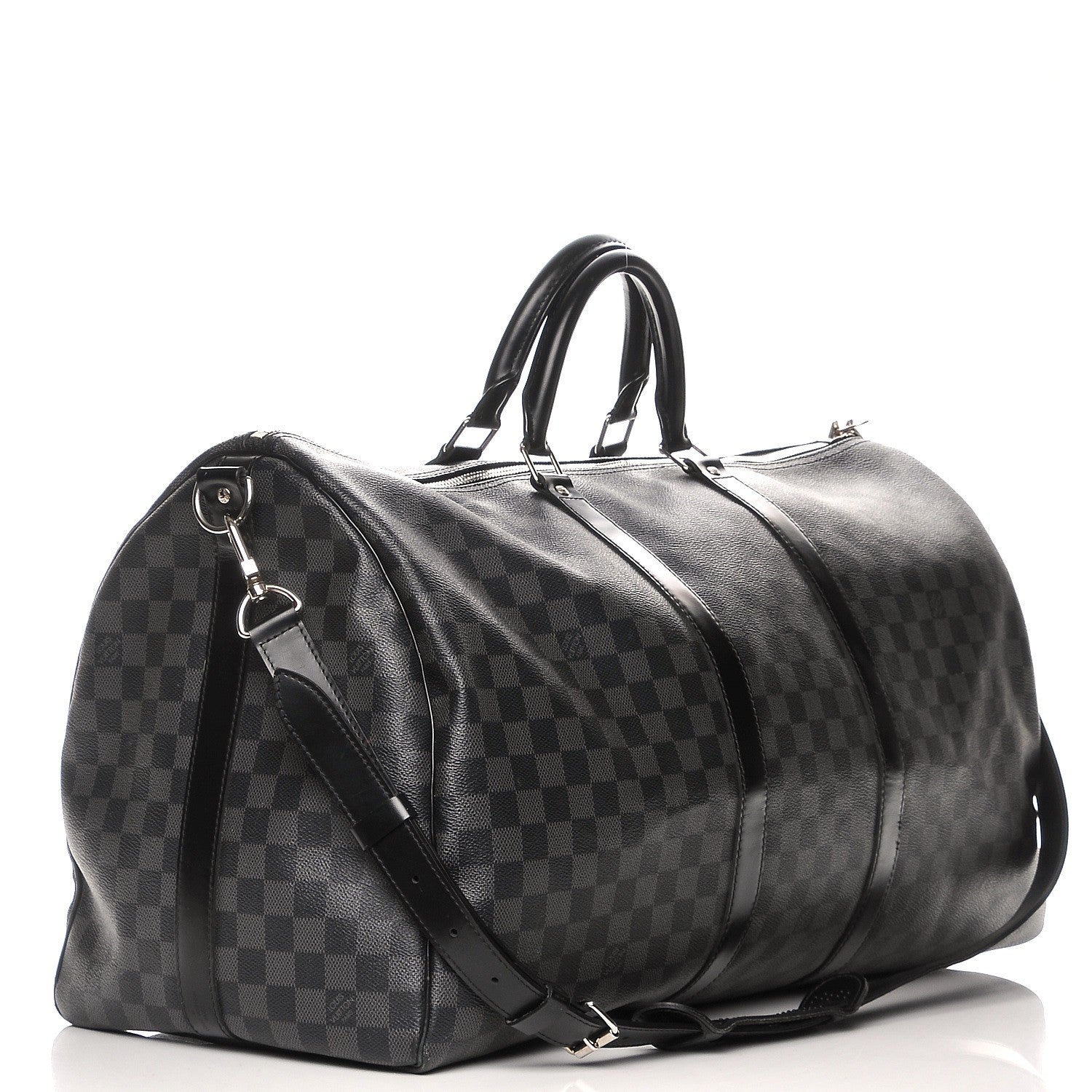 Louis Vuitton Damier Graphite Keepall Bandouliere 55 3 of 10