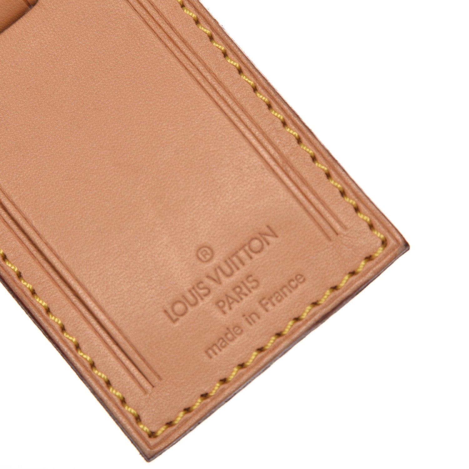 Louis Vuitton Vachetta Luggage Tag 4 of 4