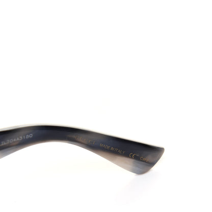 Gucci Crystal Square Frame Sunglasses GG0048S Grey 6 of 8