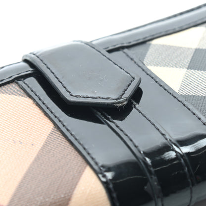Burberry Supernova Check Constance Continental Wallet Black 9 of 9