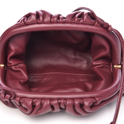 Bottega Veneta Butter Calfskin The Mini Pouch Bordeaux 5 of 12