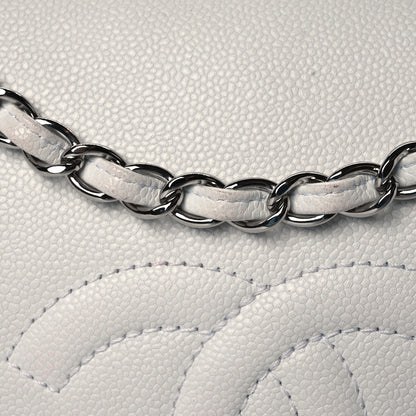 Chanel Caviar Large Timeless CC Flap White 13 of 13