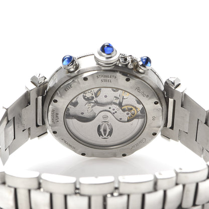 Cartier Stainless Steel 38mm Pasha C Chronograph Automatic Watch 5 of 6