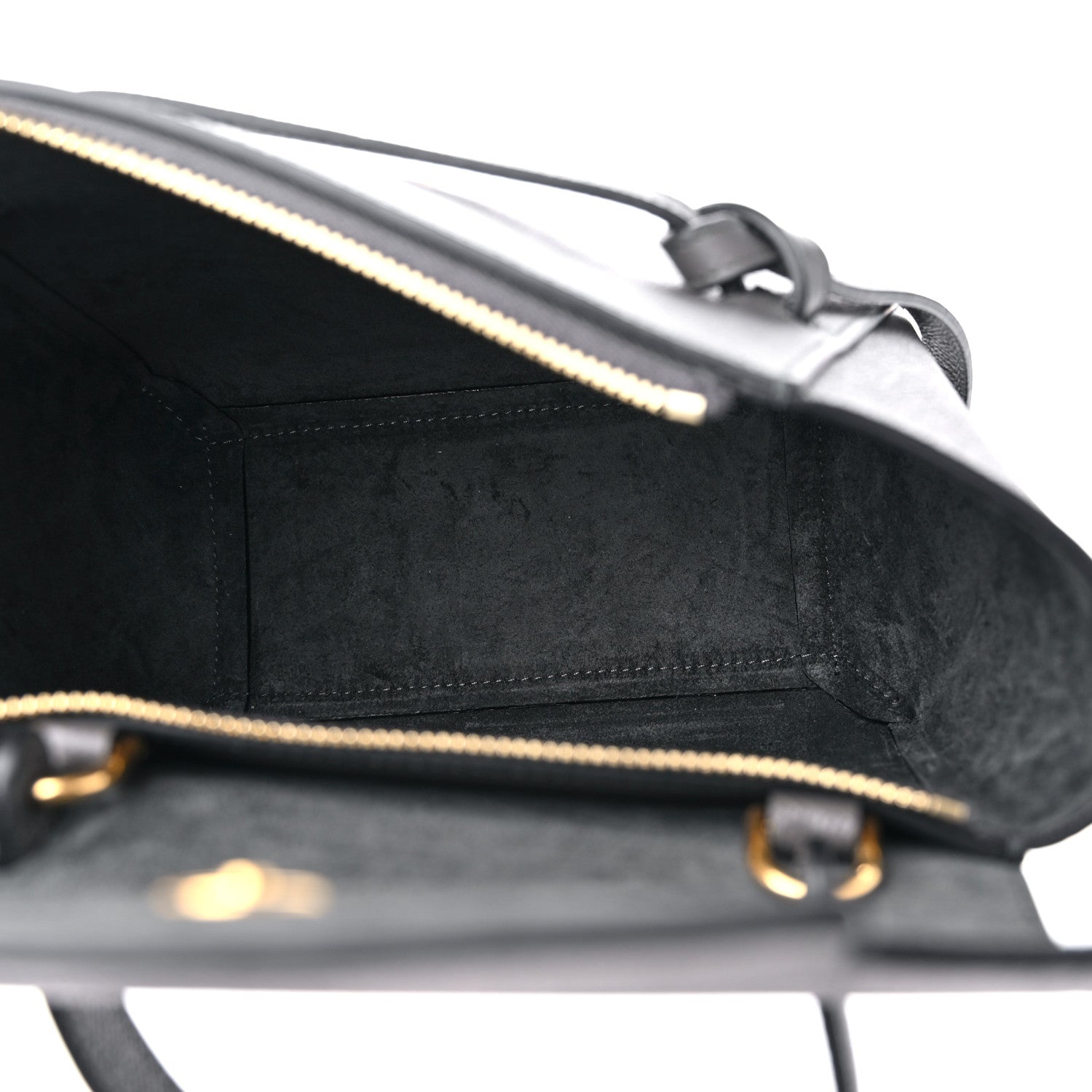 Celine Grained Calfskin Nano Belt Bag Grey 5 of 11