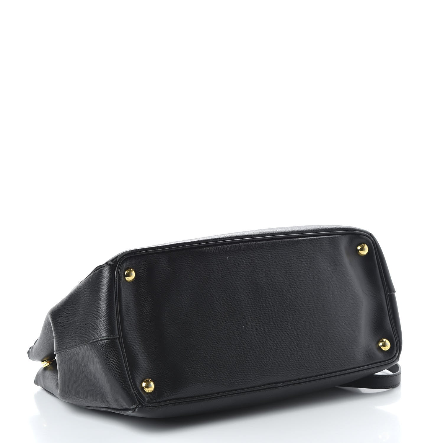 Prada Saffiano Medium Galleria Double Zip Tote Black 4 of 10