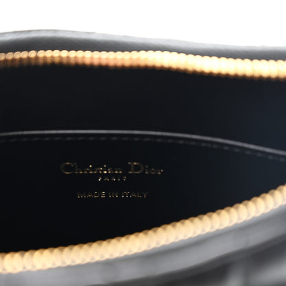 Christian Dior Calfskin Macrocannage Miss Caro Diorling Mini Bag with Chain Black 6 of 10