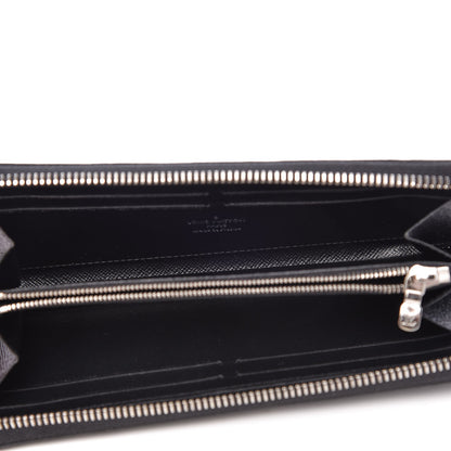Louis Vuitton Epi Clemence Wallet Black 5 of 7