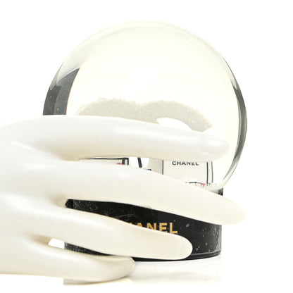 Chanel Glass CC Shopping Bag Snow Globe 2 of 6