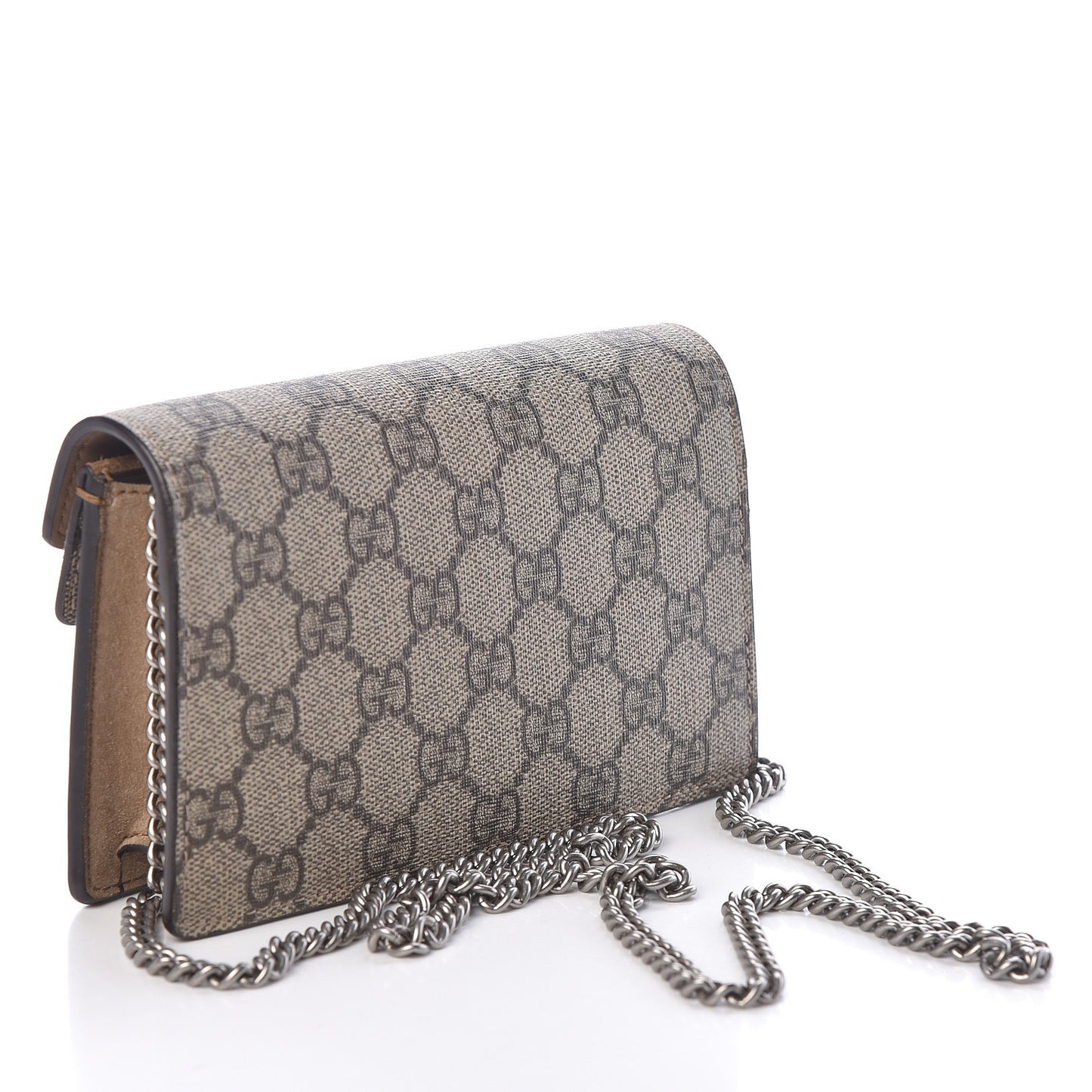 GG Supreme Monogram Super Mini Dionysus Shoulder Bag Taupe