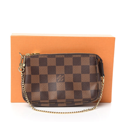 Louis Vuitton Damier Ebene Mini Pochette Accessories 7 of 7