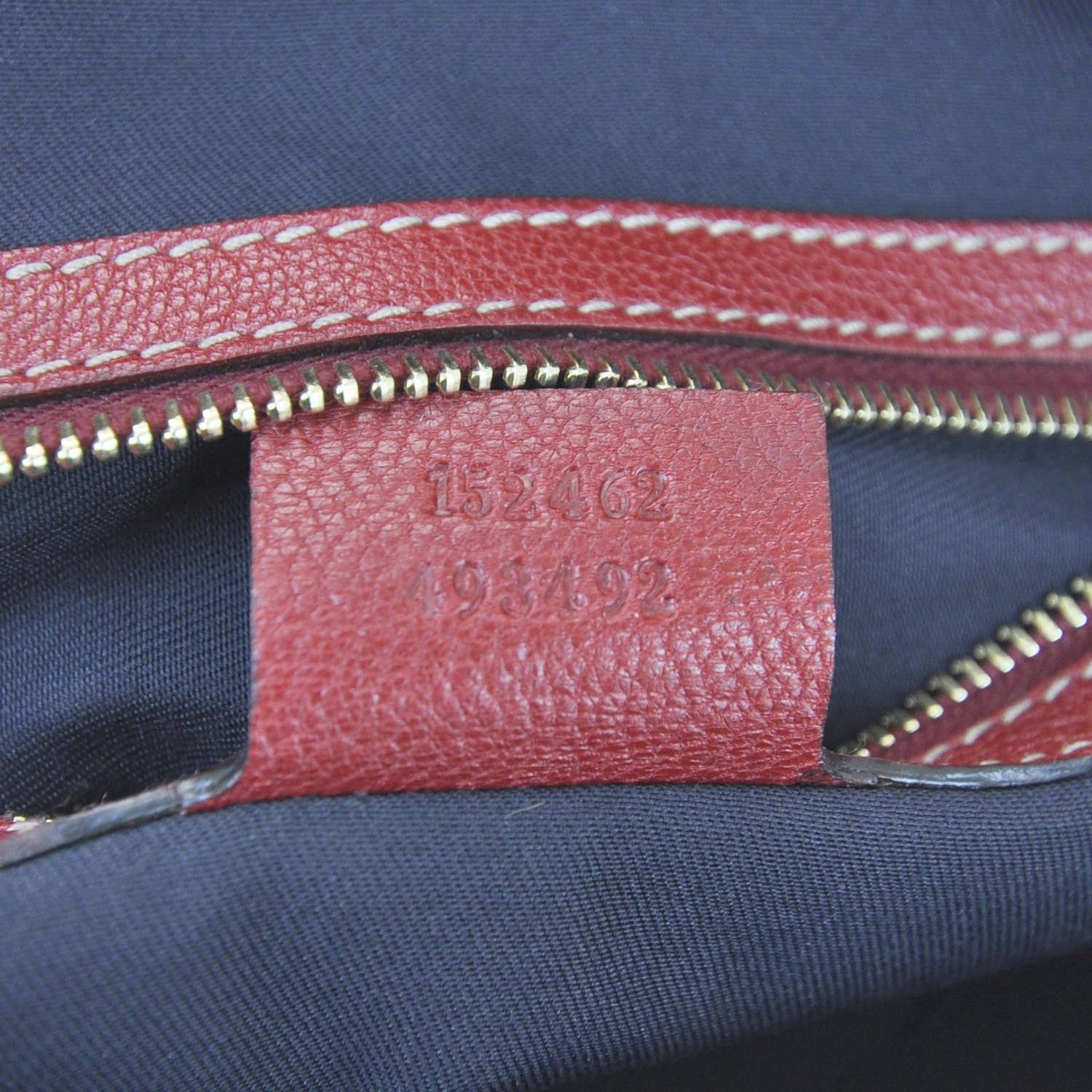 Gucci Leather Capri Small Bowler Red 10 of 11