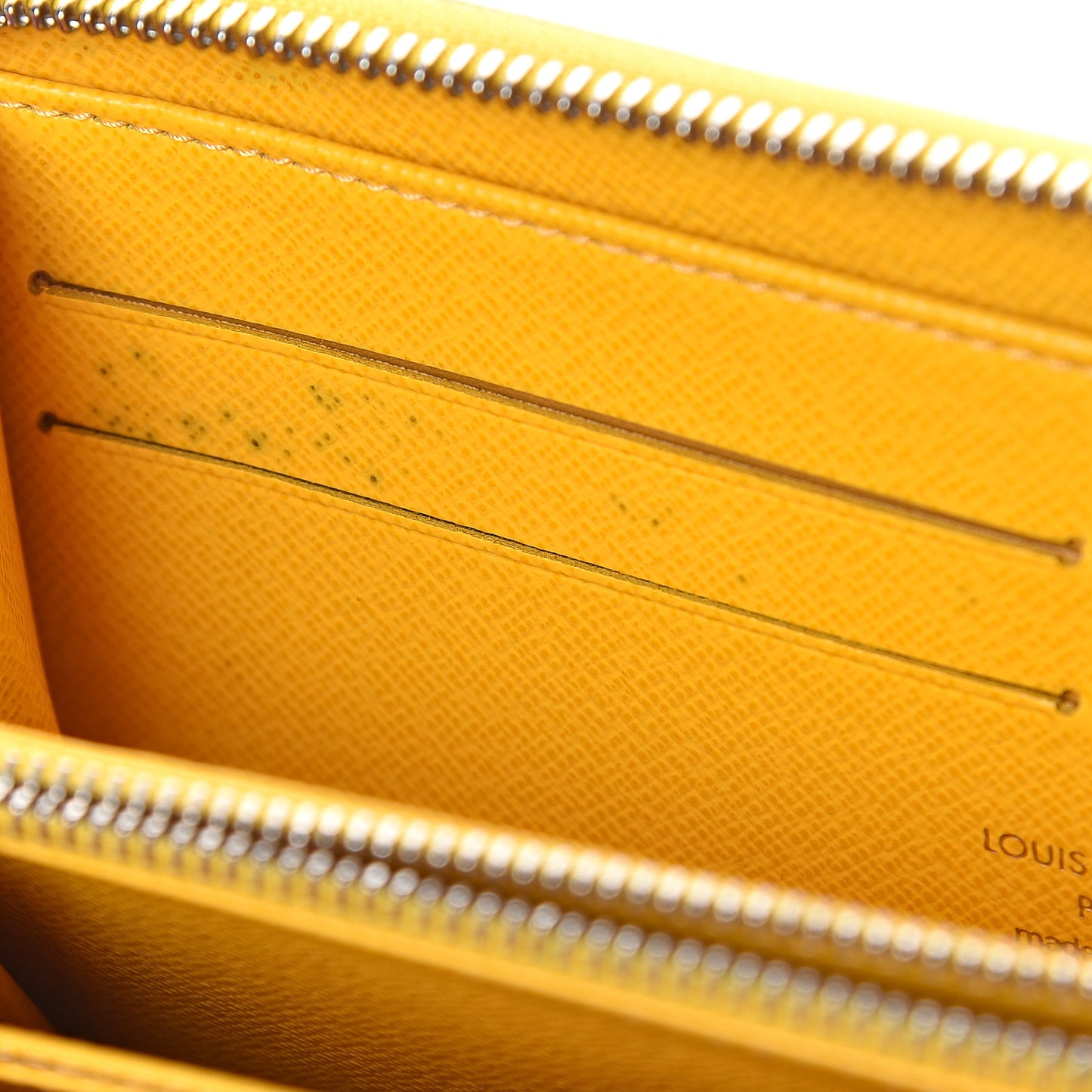 Epi Zippy Wallet Citron