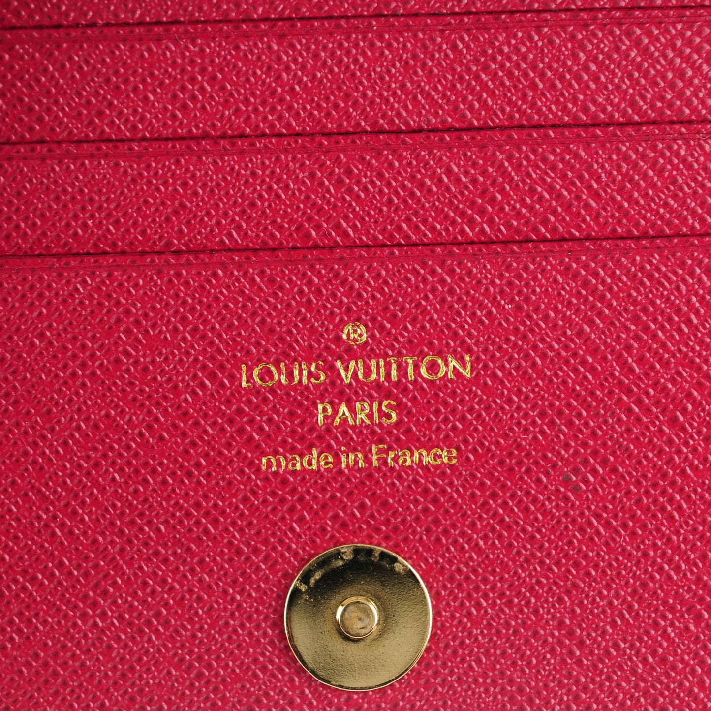 Monogram Adele Compact Wallet Fuchsia