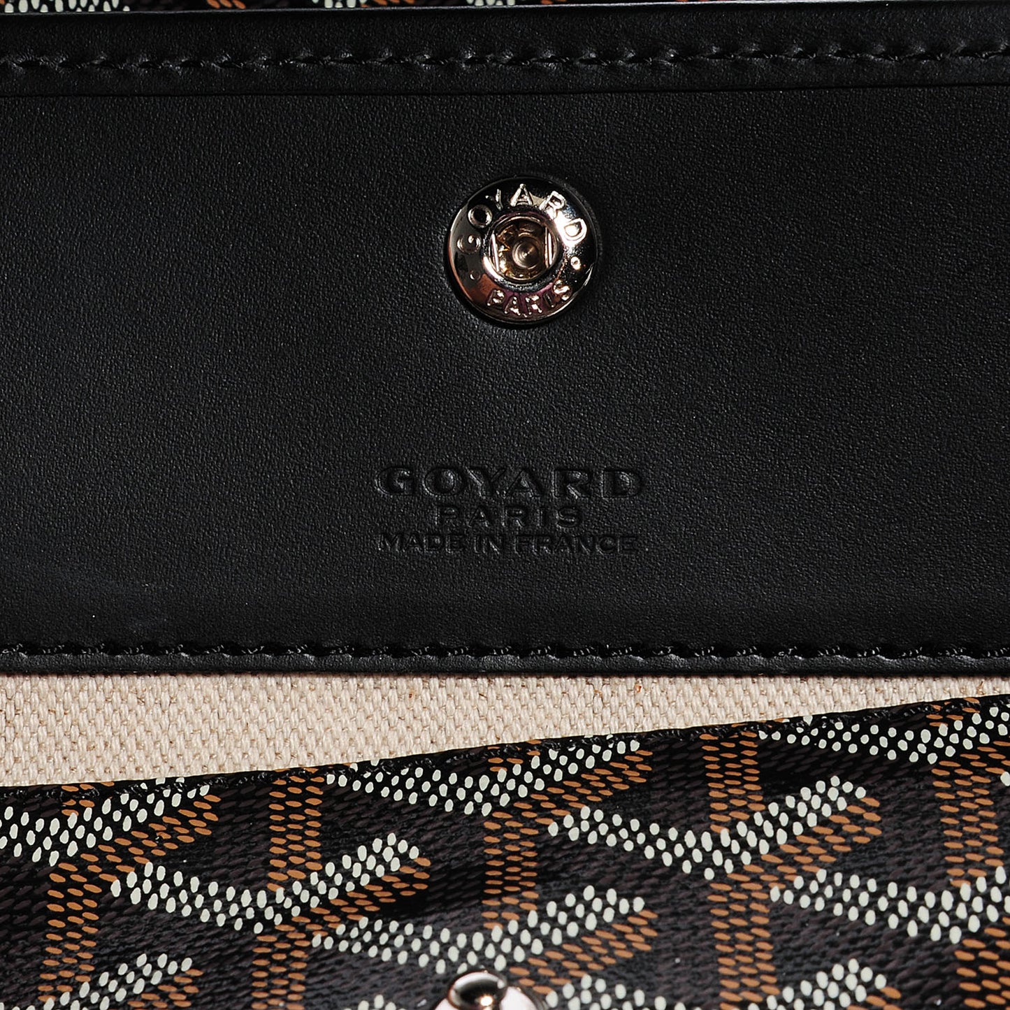 Goyardine Saint Louis PM Black