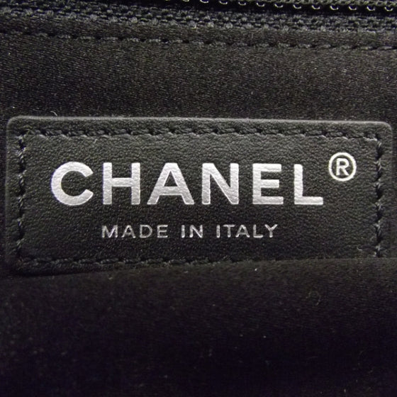 Chanel Lambskin Stitched Medium Flap Black 7 of 11