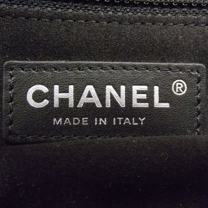 Chanel Lambskin Stitched Medium Flap Black 7 of 11