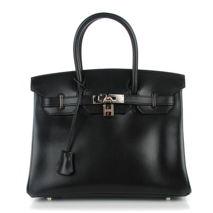 Hermes Courchevel Birkin 30 Black 1 of 23