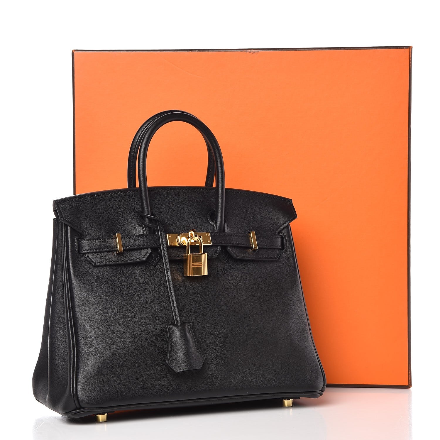 Hermes Swift Birkin 25 Black 31 of 31