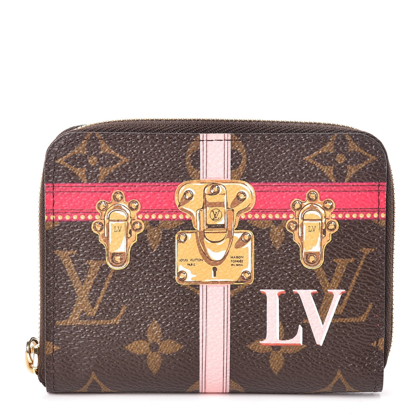 Monogram Summer Trunks Zippy Coin Purse