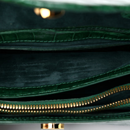 Nancy Gonzalez Crocodile Amour Clutch Green 12 of 16