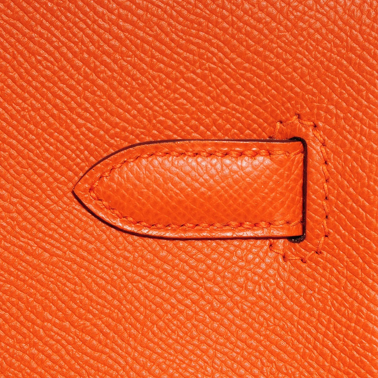 Epsom Birkin 35 Orange