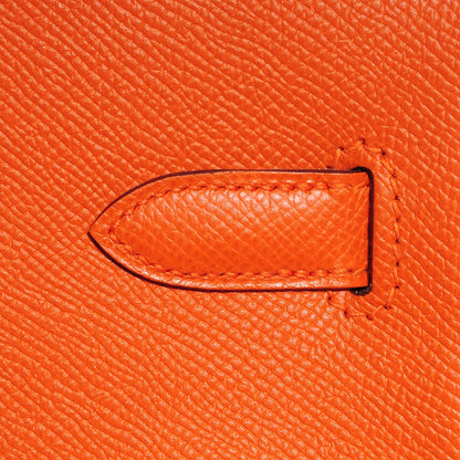 Hermes Epsom Birkin 35 Orange 8 of 28