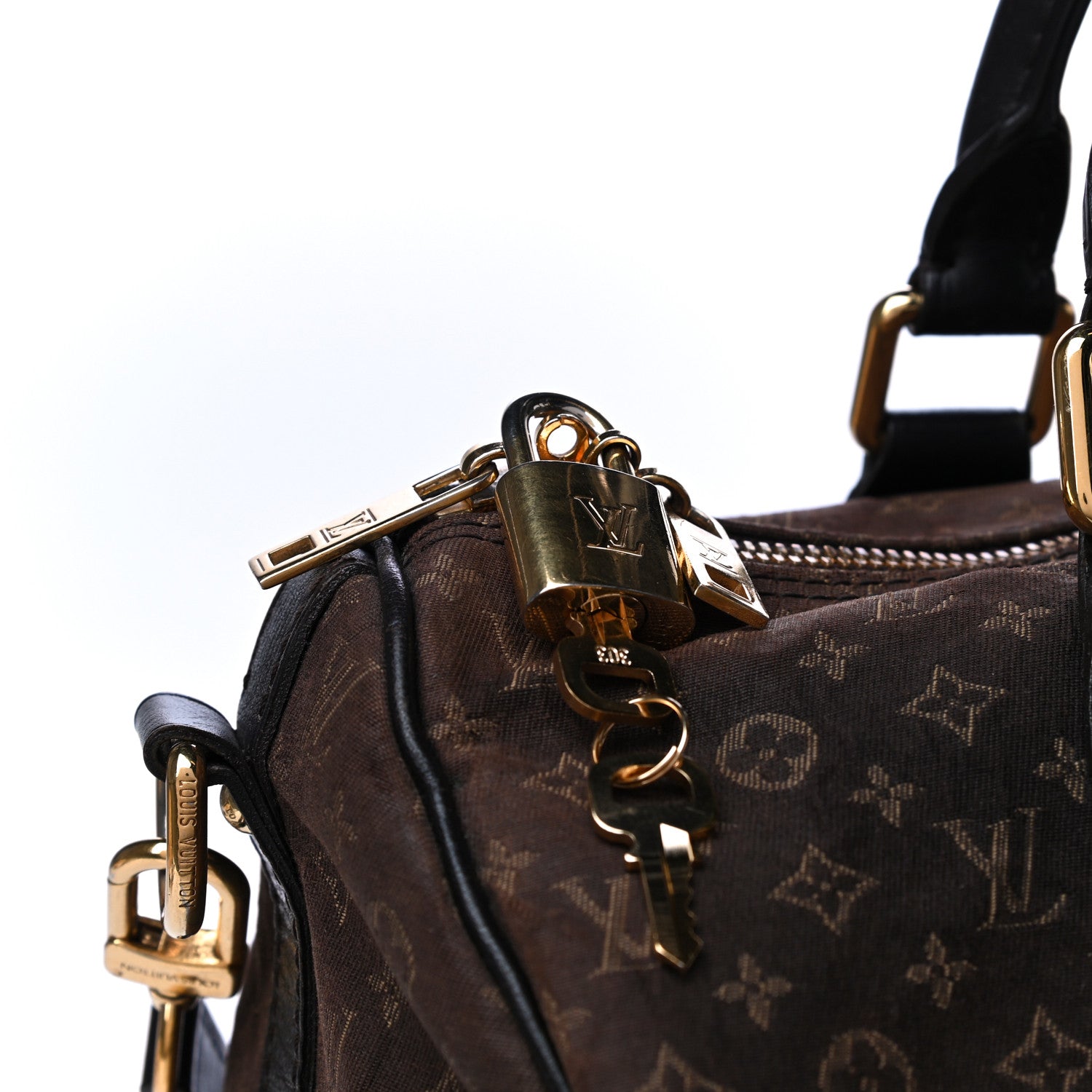 Louis Vuitton Monogram Idylle Speedy Bandouliere 30 Fusain 6 of 14