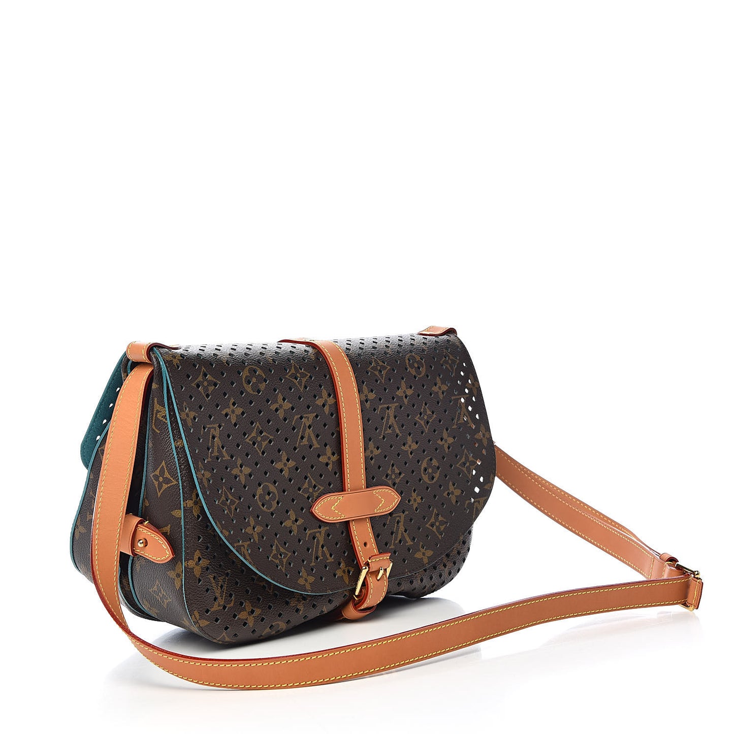 Monogram SC Flore Saumur Teal