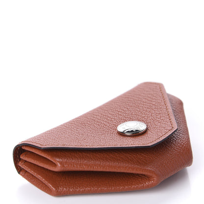 Hermes Chevre Mysore Le 24 Coin Purse Cuivre 6 of 10
