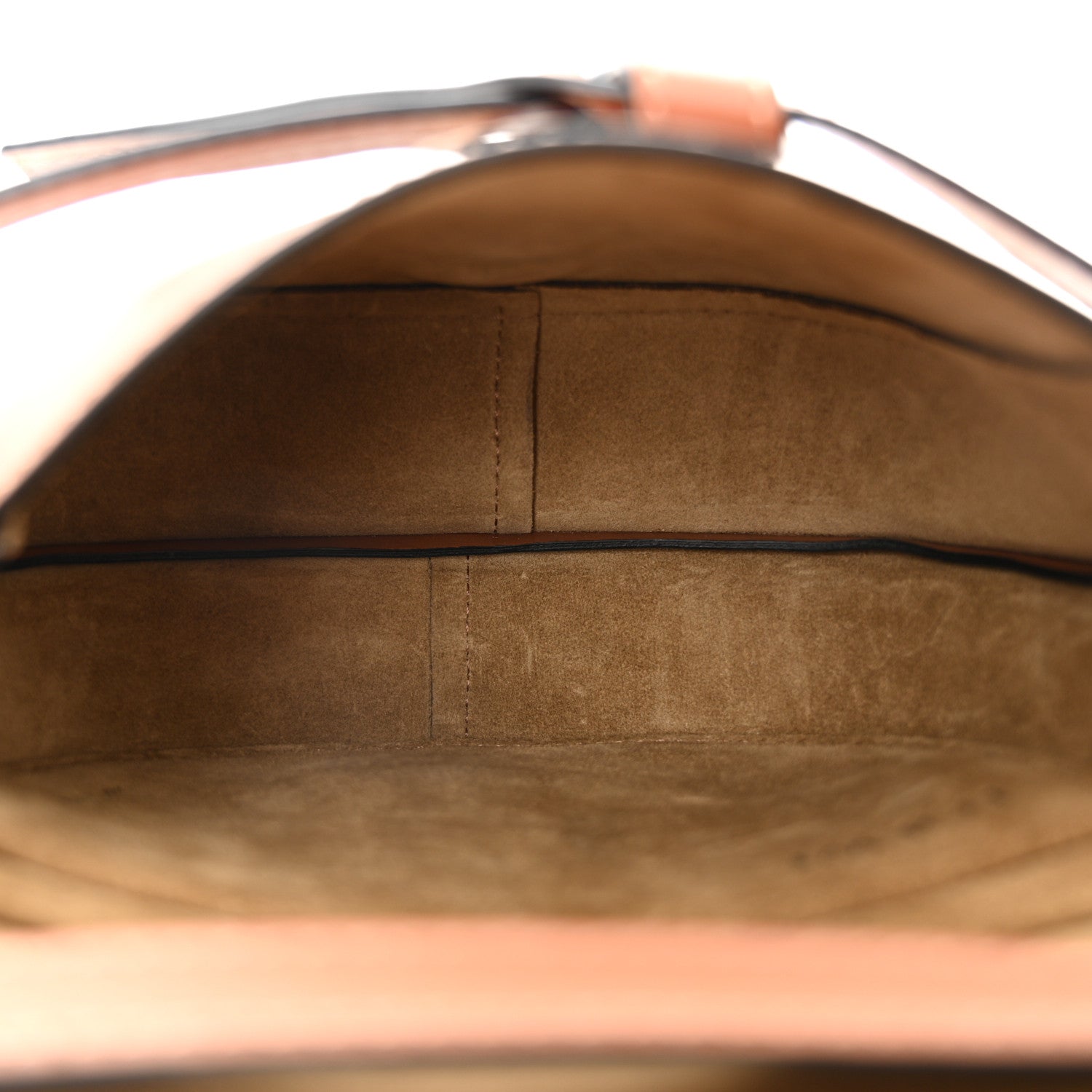 Loewe Calfskin Jacquard Mini Gate Dual Bag Tan 5 of 11